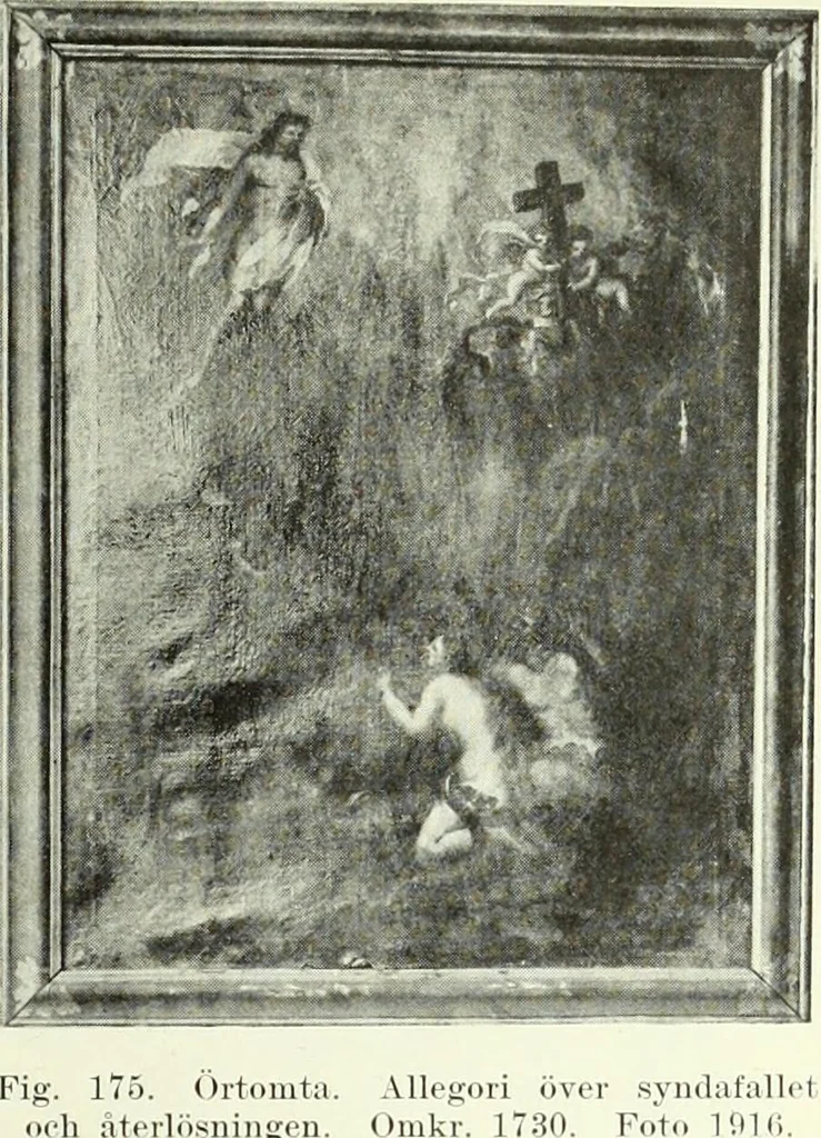 An illustration from Östergötland. Àv Andreas Lindblom, 1921, leaf 196