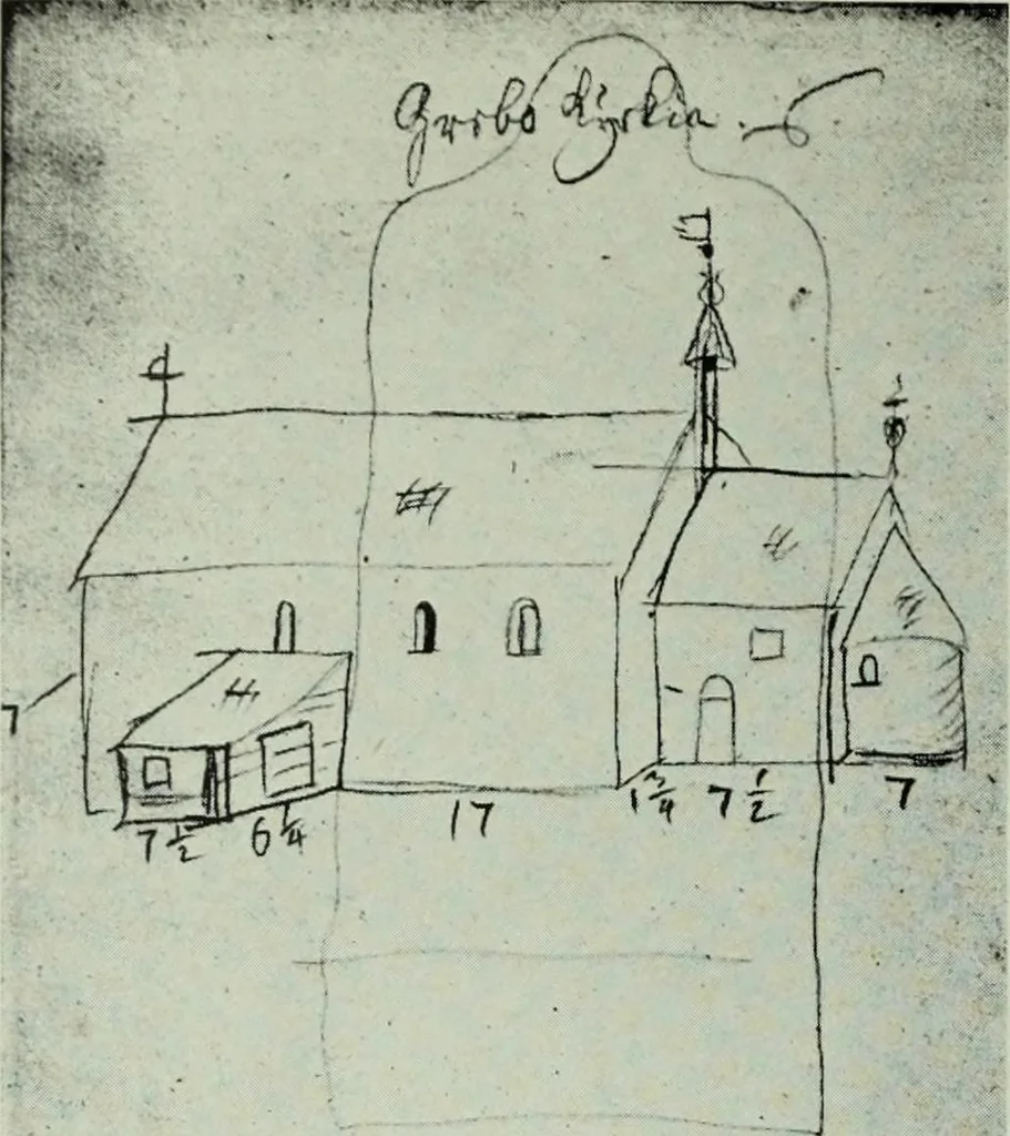 An illustration from Östergötland. Àv Andreas Lindblom, 1921, leaf 215