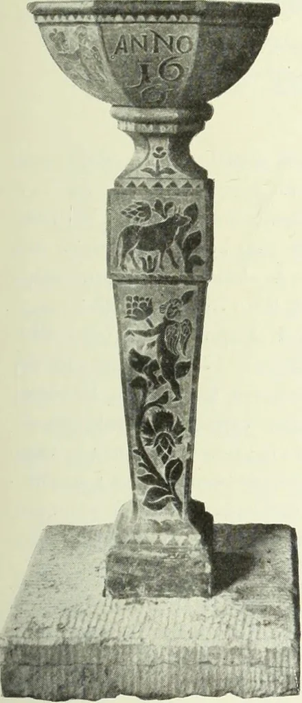 An illustration from Östergötland. Àv Andreas Lindblom, 1921, leaf 92