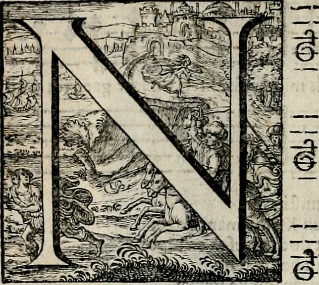 An illustration from Stichtelycke rymen, om te lesen ofte singhen. Onderscheyden in III deelen. Op nieuws over-sien en grootelijckx vermeerdert, oock de noten van druck-fauten ghecorrigeert, en verrijckt met vele copere figuren, 1647, leaf 109