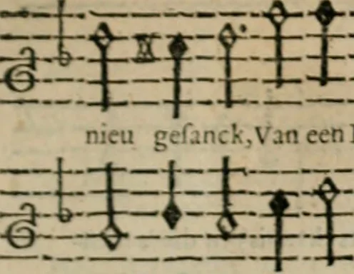 An illustration from Stichtelycke rymen, om te lesen ofte singhen. Onderscheyden in III deelen. Op nieuws over-sien en grootelijckx vermeerdert, oock de noten van druck-fauten ghecorrigeert, en verrijckt met vele copere figuren, 1647, leaf 192