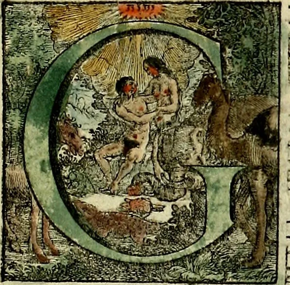 An illustration from Stichtelycke rymen, om te lesen ofte singhen. Onderscheyden in III deelen. Op nieuws over-sien en grootelijckx vermeerdert, oock de noten van druck-fauten ghecorrigeert, en verrijckt met vele copere figuren, 1647, leaf 126