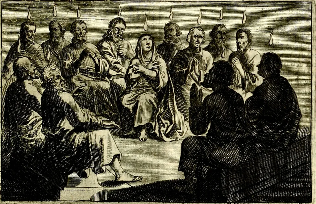 An illustration from Stichtelycke rymen, om te lesen ofte singhen. Onderscheyden in III deelen. Op nieuws over-sien en grootelijckx vermeerdert, oock de noten van druck-fauten ghecorrigeert, en verrijckt met vele copere figuren, 1647, leaf 298