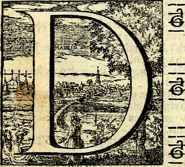 An illustration from Stichtelycke rymen, om te lesen ofte singhen. Onderscheyden in III deelen. Op nieuws over-sien en grootelijckx vermeerdert, oock de noten van druck-fauten ghecorrigeert, en verrijckt met vele copere figuren, 1647, leaf 41
