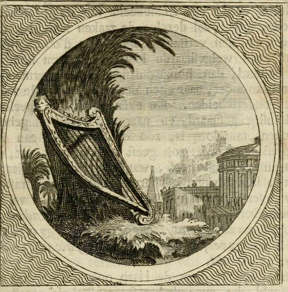 An illustration from Stichtelyke zinnebeelden : gepast of deugden en ondeugden, in LVII tafereelen vertoond, 1767, leaf 136
