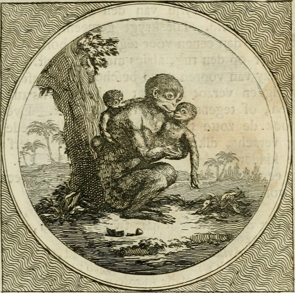 An illustration from Stichtelyke zinnebeelden : gepast of deugden en ondeugden, in LVII tafereelen vertoond, 1767, leaf 144