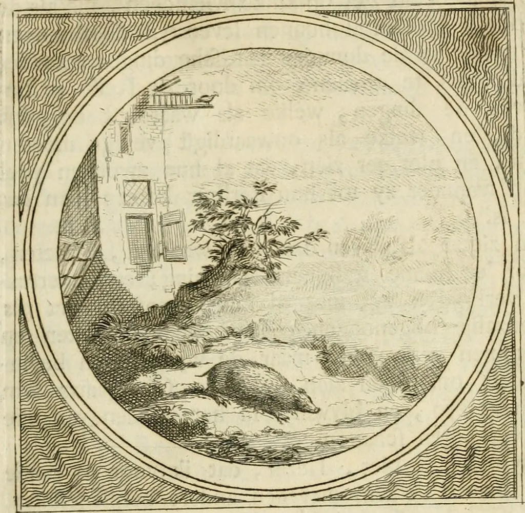 An illustration from Stichtelyke zinnebeelden : gepast of deugden en ondeugden, in LVII tafereelen vertoond, 1767, leaf 200