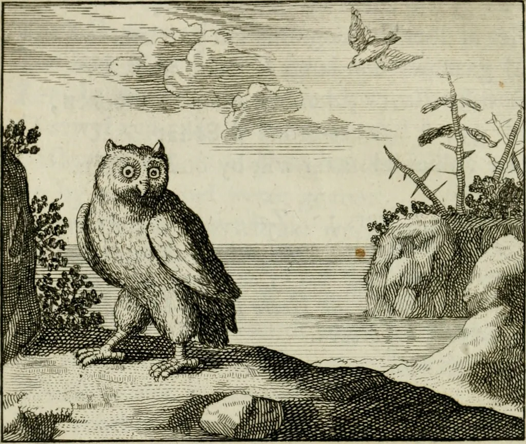 An illustration from Stichtelyke zinnebeelden, en Bybel-stoffen, 1740, leaf 117