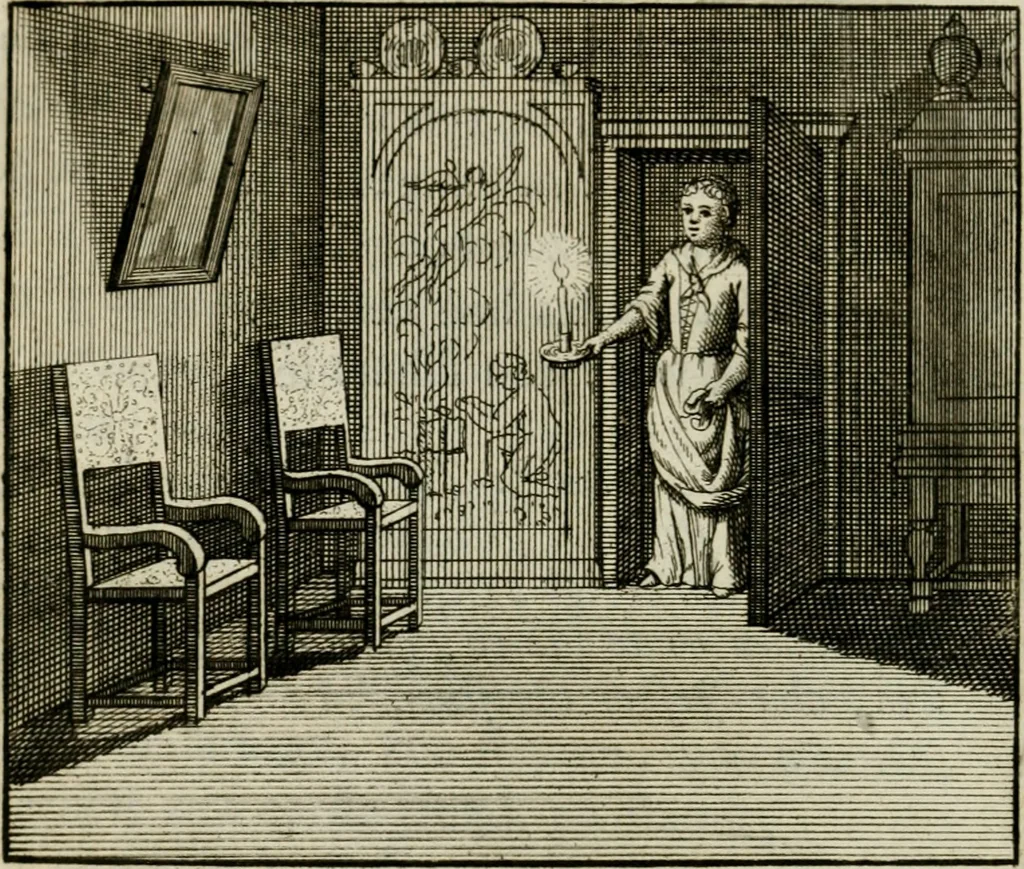 An illustration from Stichtelyke zinnebeelden, en Bybel-stoffen, 1740, leaf 125