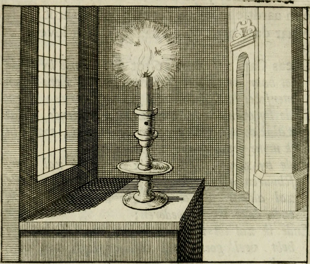 An illustration from Stichtelyke zinnebeelden, en Bybel-stoffen, 1740, leaf 149