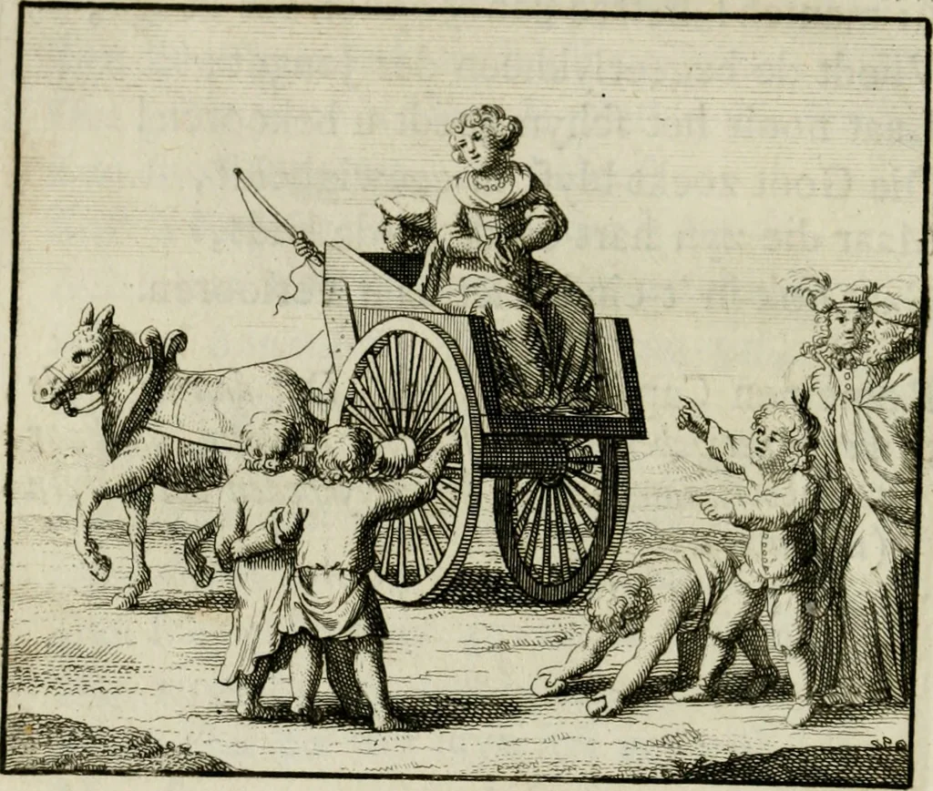 An illustration from Stichtelyke zinnebeelden, en Bybel-stoffen, 1740, leaf 153
