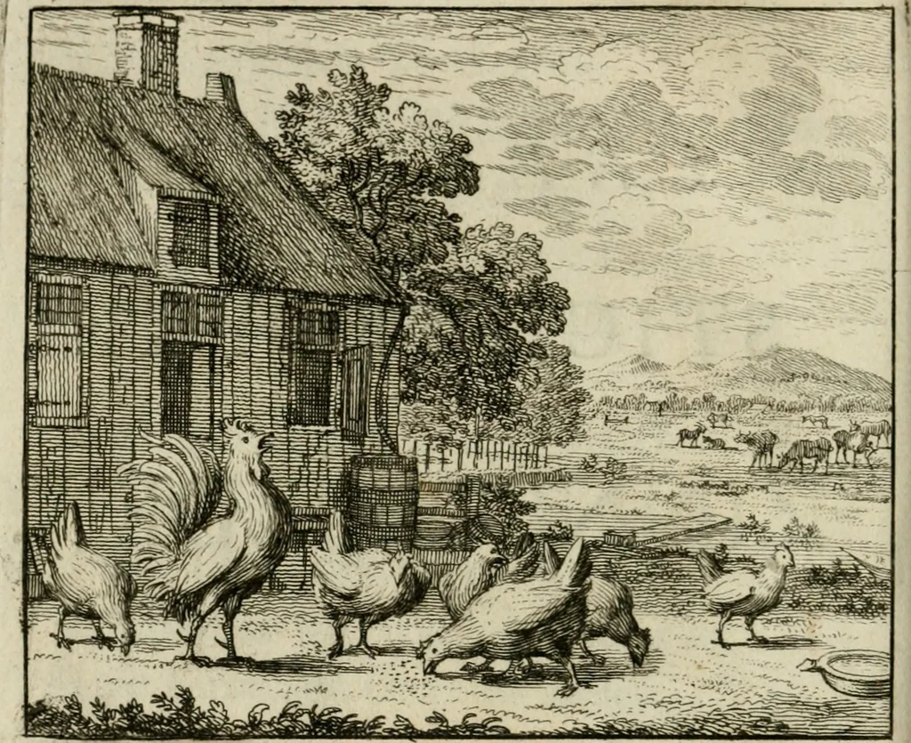 An illustration from Stichtelyke zinnebeelden, en Bybel-stoffen, 1740, leaf 21