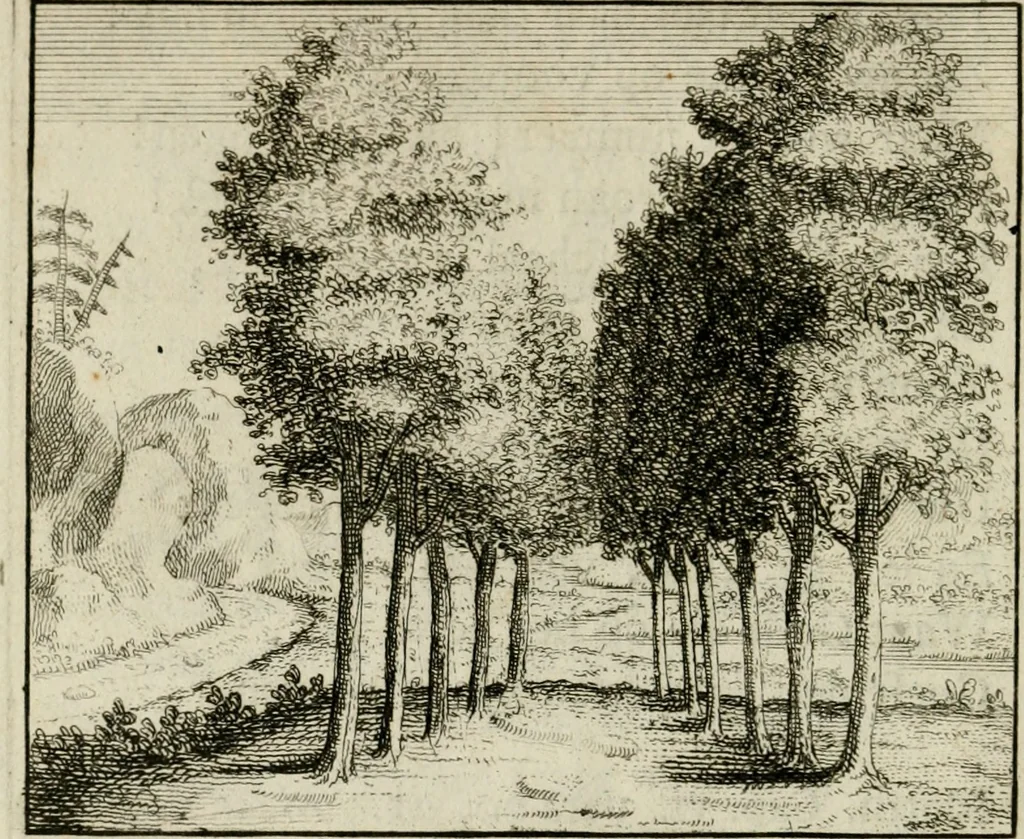 An illustration from Stichtelyke zinnebeelden, en Bybel-stoffen, 1740, leaf 41