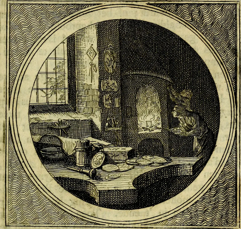 An illustration from Stichtelyke zinnebeelden, gepast op deugden en ondeugden, 1767, leaf 120