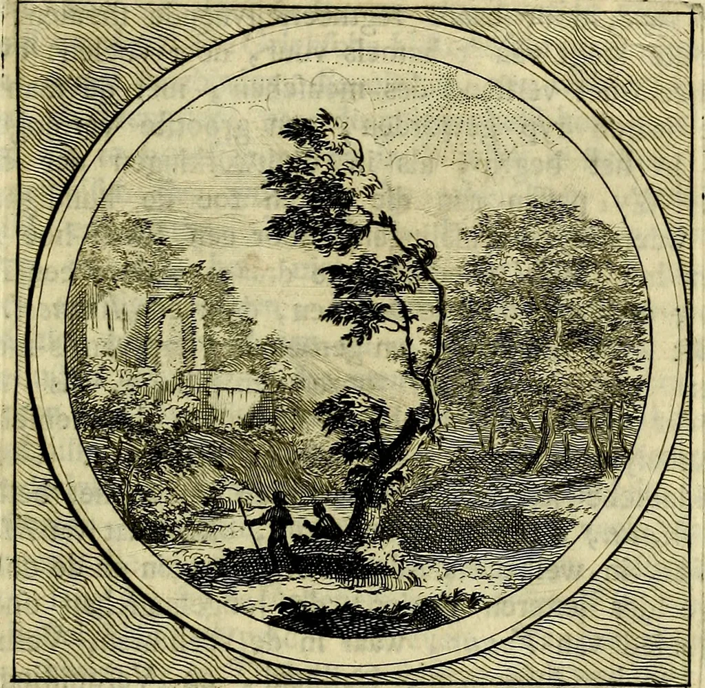 An illustration from Stichtelyke zinnebeelden, gepast op deugden en ondeugden, 1767, leaf 262