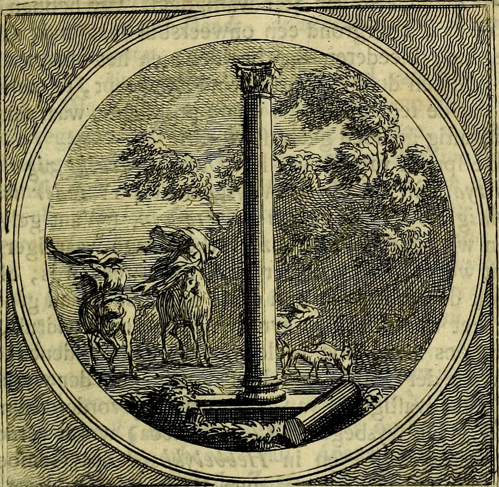 An illustration from Stichtelyke zinnebeelden, gepast op deugden en ondeugden, 1767, leaf 82