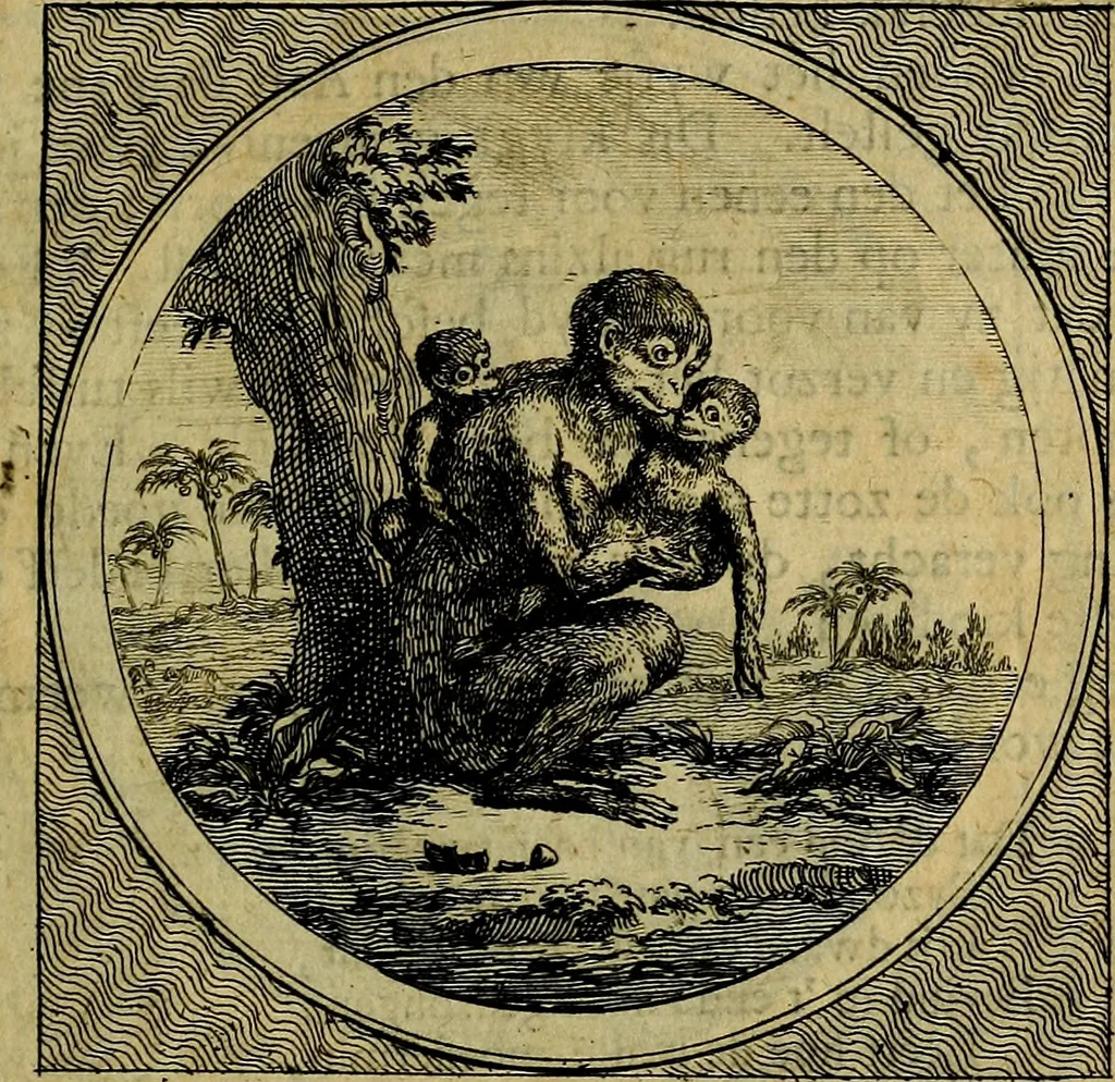 An illustration from Stichtelyke zinnebeelden gepast op deugden en ondeugden : in LVII tafereeelen vertoont, 1723, leaf 150