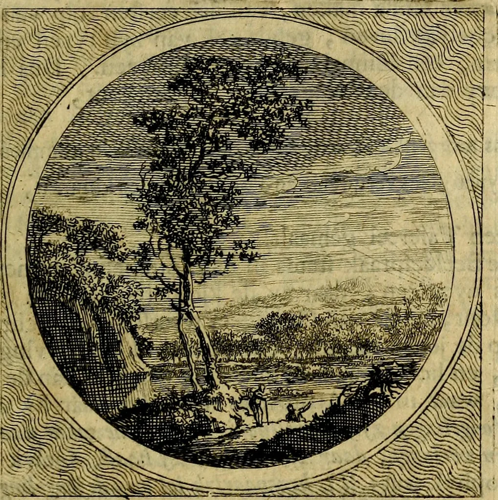 An illustration from Stichtelyke zinnebeelden gepast op deugden en ondeugden : in LVII tafereeelen vertoont, 1723, leaf 262