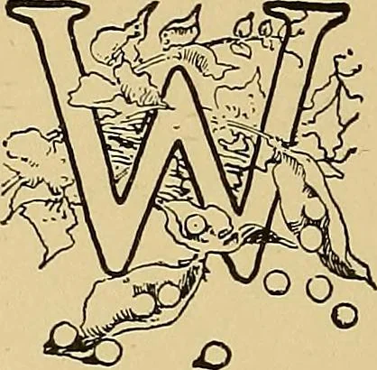 An illustration from Stick-and-pea plays; pastimes for the children's year, 1899, leaf 59