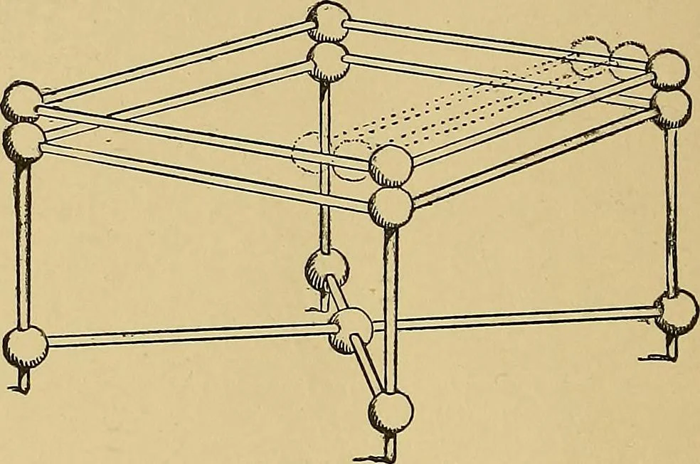 An illustration from Stick-and-pea plays; pastimes for the children's year, 1899, leaf 81