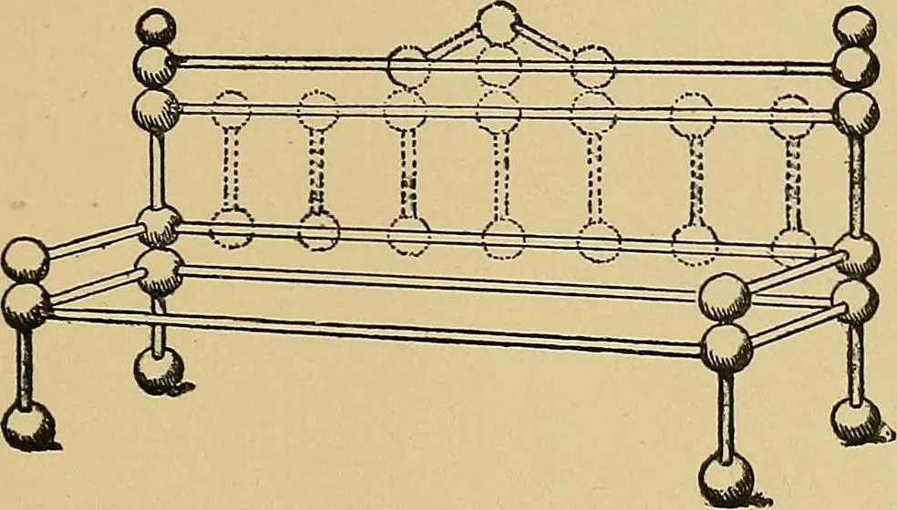 An illustration from Stick-and-pea plays; pastimes for the children's year, 1899, leaf 84