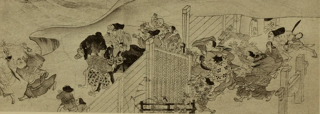 An illustration from Stilanalysen als Einführung in die japanische Malerei, 1908, leaf 176