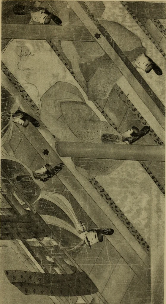 An illustration from Stilanalysen als Einführung in die japanische Malerei, 1908, leaf 180