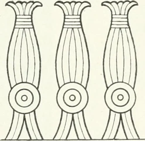 An illustration from Stilfragen : Grundlegungen zu einer Geschichte der Ornamentik, 1893, leaf 120