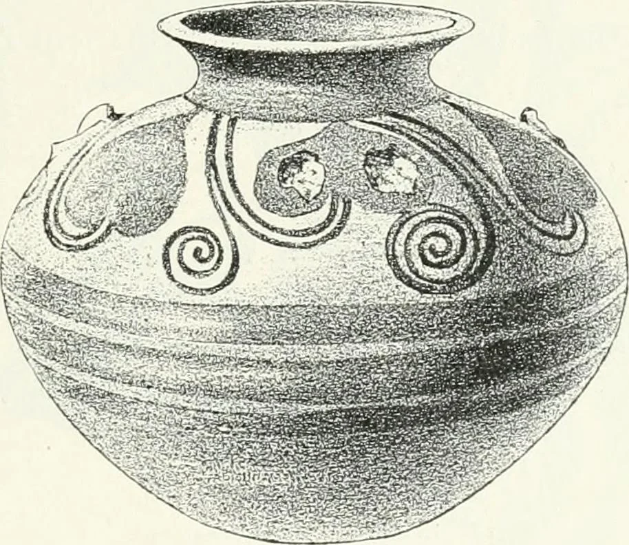 An illustration from Stilfragen : Grundlegungen zu einer Geschichte der Ornamentik, 1893, leaf 140