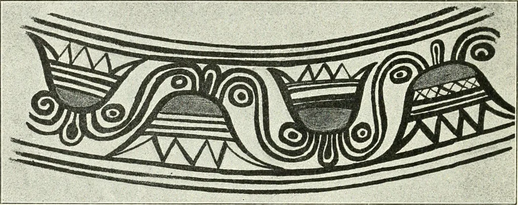 An illustration from Stilfragen : Grundlegungen zu einer Geschichte der Ornamentik, 1893, leaf 147