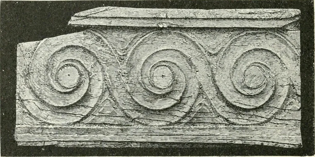 An illustration from Stilfragen : Grundlegungen zu einer Geschichte der Ornamentik, 1893, leaf 159