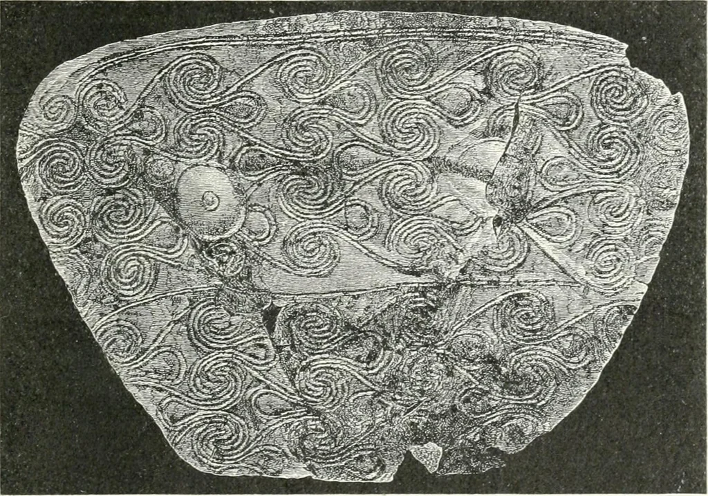 An illustration from Stilfragen : Grundlegungen zu einer Geschichte der Ornamentik, 1893, leaf 160