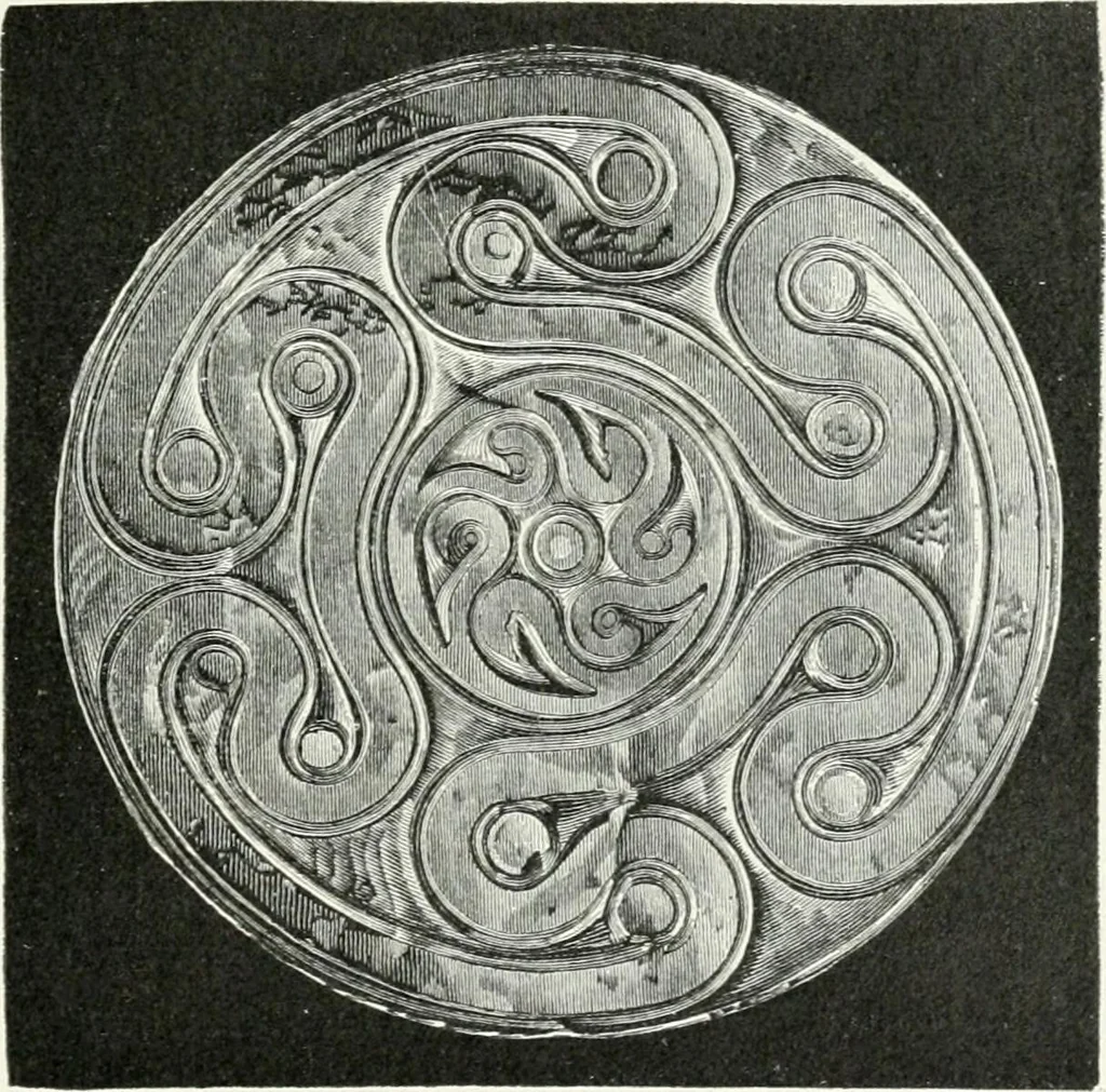 An illustration from Stilfragen : Grundlegungen zu einer Geschichte der Ornamentik, 1893, leaf 162