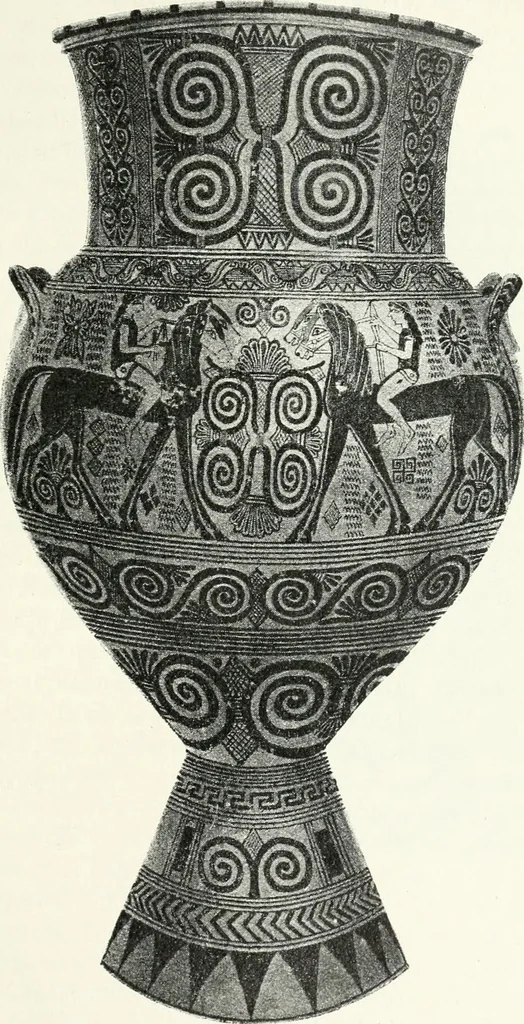 An illustration from Stilfragen : Grundlegungen zu einer Geschichte der Ornamentik, 1893, leaf 178
