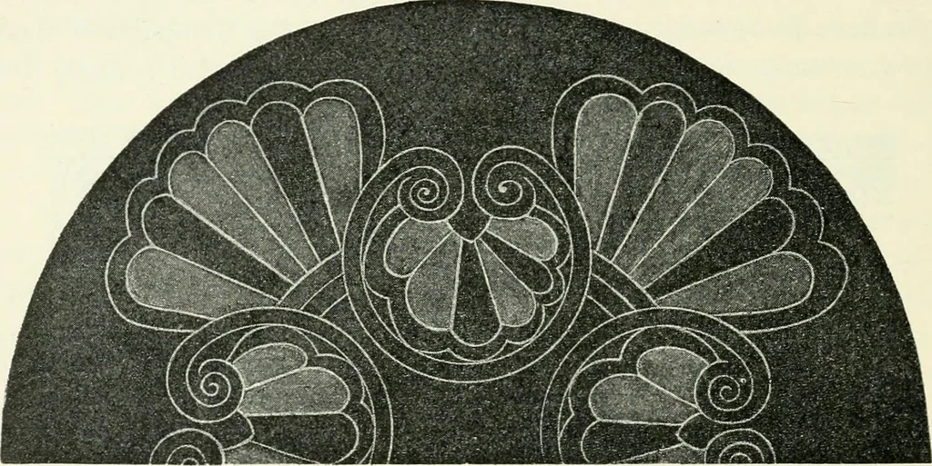 An illustration from Stilfragen : Grundlegungen zu einer Geschichte der Ornamentik, 1893, leaf 193