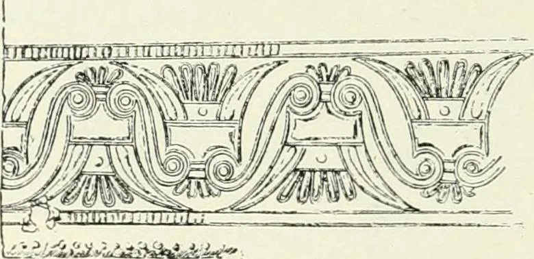 An illustration from Stilfragen : Grundlegungen zu einer Geschichte der Ornamentik, 1893, leaf 205