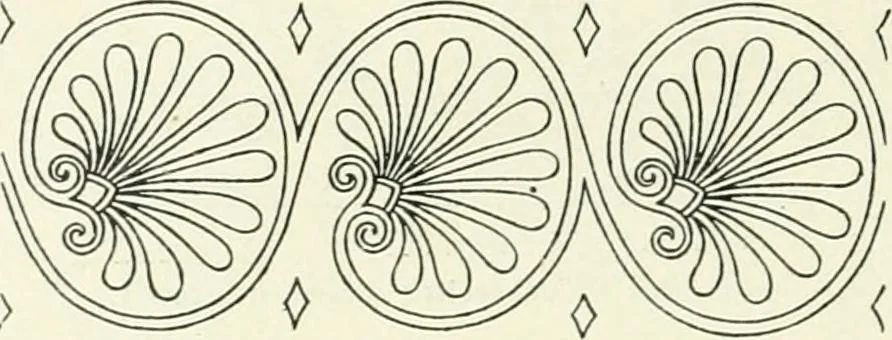 An illustration from Stilfragen : Grundlegungen zu einer Geschichte der Ornamentik, 1893, leaf 219