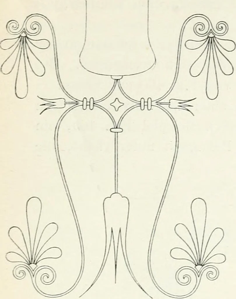 An illustration from Stilfragen : Grundlegungen zu einer Geschichte der Ornamentik, 1893, leaf 224