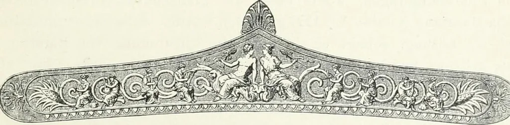 An illustration from Stilfragen : Grundlegungen zu einer Geschichte der Ornamentik, 1893, leaf 260
