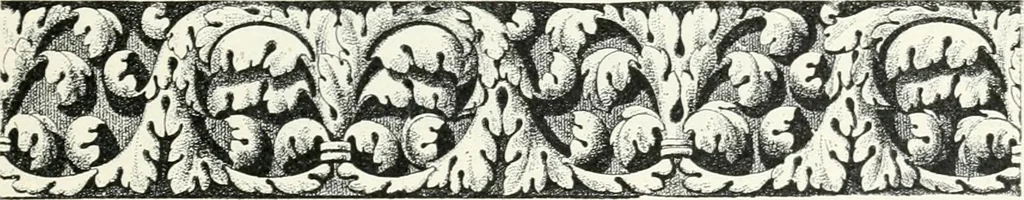 An illustration from Stilfragen : Grundlegungen zu einer Geschichte der Ornamentik, 1893, leaf 280