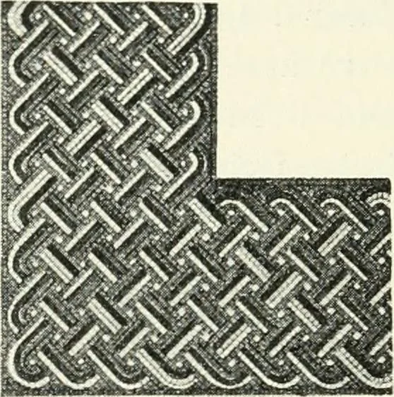 An illustration from Stilfragen : Grundlegungen zu einer Geschichte der Ornamentik, 1893, leaf 291