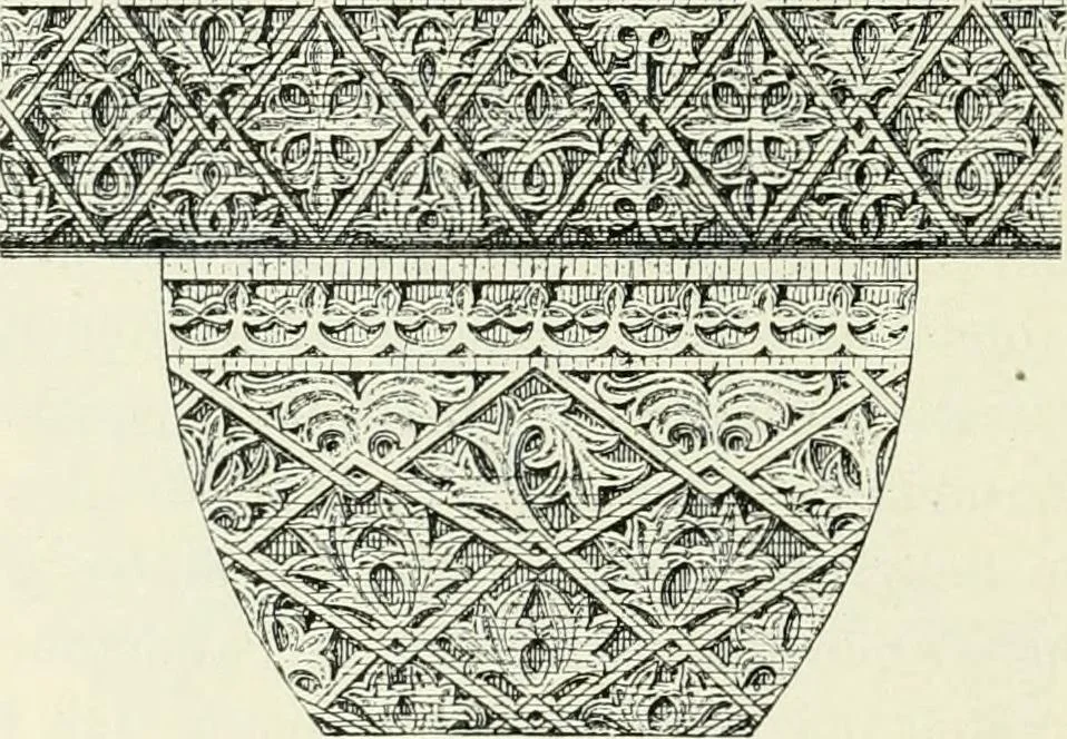An illustration from Stilfragen : Grundlegungen zu einer Geschichte der Ornamentik, 1893, leaf 309