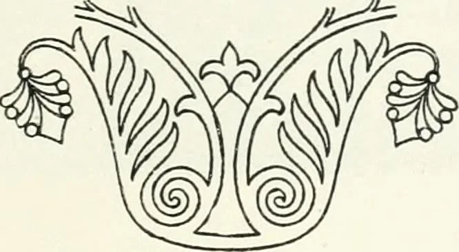 An illustration from Stilfragen : Grundlegungen zu einer Geschichte der Ornamentik, 1893, leaf 312