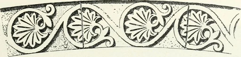 An illustration from Stilfragen : Grundlegungen zu einer Geschichte der Ornamentik, 1893, leaf 316