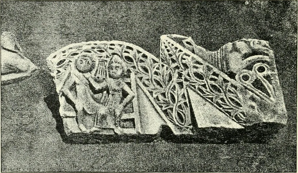 An illustration from Stilfragen : Grundlegungen zu einer Geschichte der Ornamentik, 1893, leaf 317
