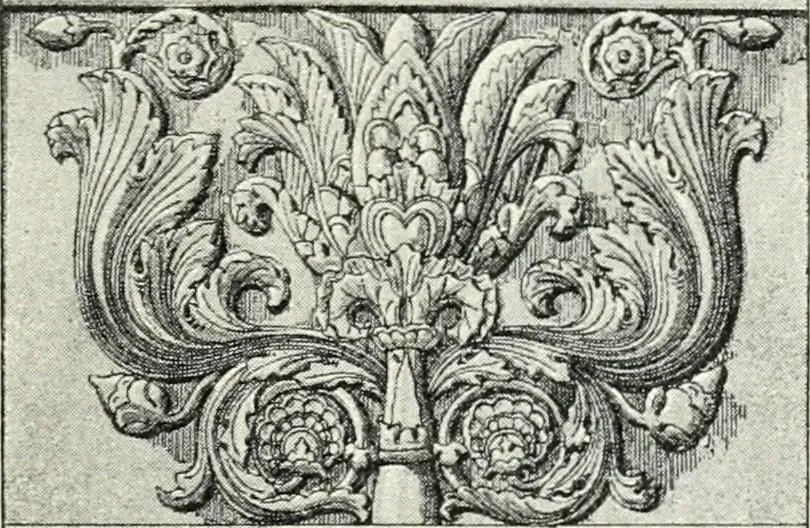 An illustration from Stilfragen : Grundlegungen zu einer Geschichte der Ornamentik, 1893, leaf 322