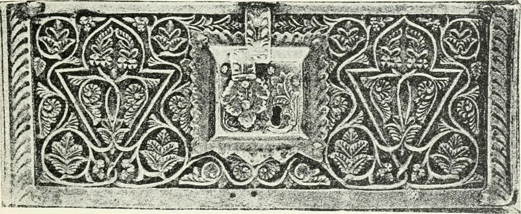 An illustration from Stilfragen : Grundlegungen zu einer Geschichte der Ornamentik, 1893, leaf 340