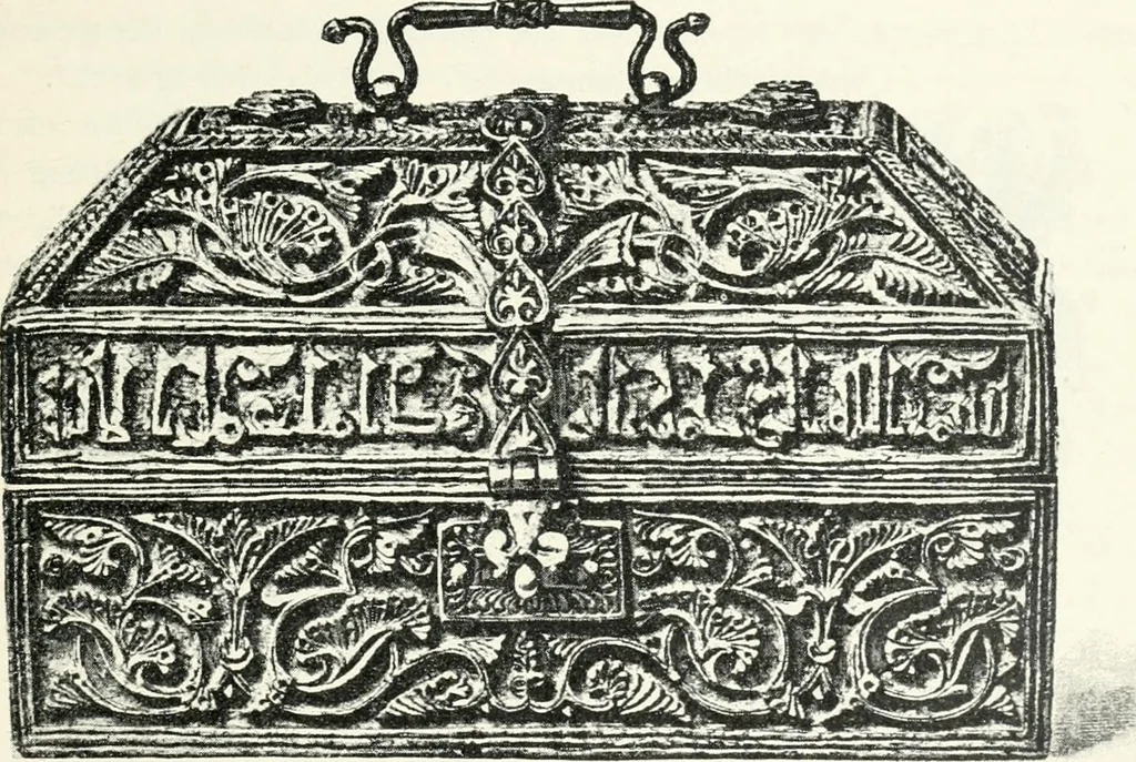 An illustration from Stilfragen : Grundlegungen zu einer Geschichte der Ornamentik, 1893, leaf 342