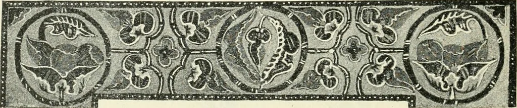 An illustration from Stilfragen : Grundlegungen zu einer Geschichte der Ornamentik, 1893, leaf 351