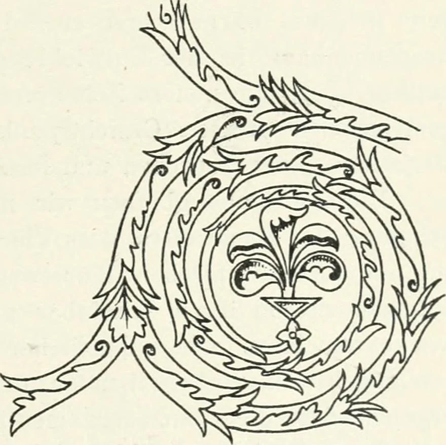 An illustration from Stilfragen : Grundlegungen zu einer Geschichte der Ornamentik, 1893, leaf 360